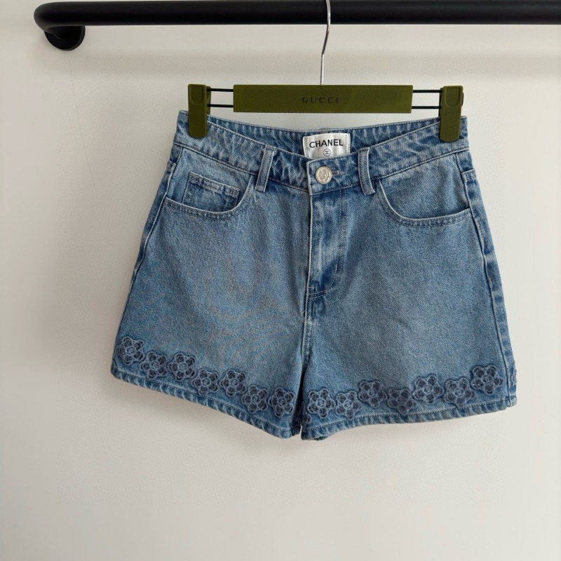 Chanel Denim Shorts